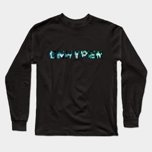 EnhypenTeal1 Long Sleeve T-Shirt